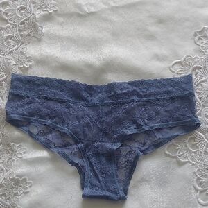 Jessica Lace Panty in Deep Blue